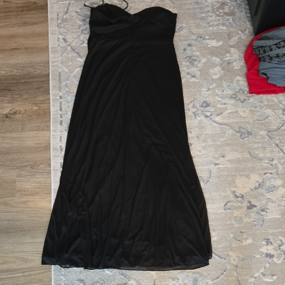 Blu Sage Black Halter Maxi Dress - Picture 6 of 8
